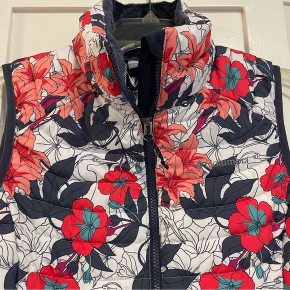 Columbia Omni Heat Floral Puffer Vest size medium - Picture 2 of 10